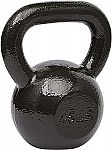 Amazon Basics Cast Iron Kettlebell with Enamel Finish 45-Lb $27