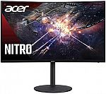 Acer Nitro XZ320Q Xbmiiphx 31.5" 1500R Curved FHD Gaming Monitor $199.99