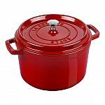 STAUB CAST IRON 5 qt, round, Tall Cocotte $149 and more
