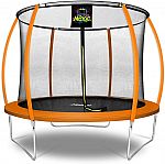 6ft Moxie Pumpkin-Shaped Outdoor Trampoline Set $57.56
