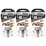 6-Count BIC Men's Flex 5 Titanium 5-Blade Disposable Razors $8.64