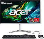 Acer Aspire C24-1300-UR32 24" FHD AIO Desktop (Ryzen 5 7520U Radeon 610M 8GB 512GB) $499.99