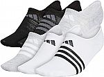 6-Pair adidas Women's Superlite Super No Show Socks $10