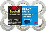 6 Rolls Scotch Heavy Duty Packaging Tape $12.38