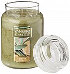 22-Oz Yankee Candle Large Jar Candles (Sage & Citrus or Pink Sands) $11.72 and more