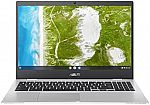 ASUS Chromebook CX1 15.6" FHD Laptop (N4500 64GB 4GB) $279.99