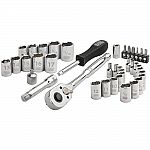 40-Piece Black + Decker Socket Set w/ Ratchet $14.97