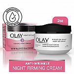 2-Count 1.9-Oz Night of Olay Firming Night Cream Face Moisturizer + $12 Walmart Cash $15.96