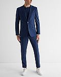 Men's Express Full Wool/Cotton Blend Suits: Jacket + Pants (various styles) $149