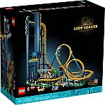 LEGO Icons Loop Coaster Set 10303, Model Building Kit $299.99 (save $100) and more
