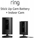Ring Stick Up Cam Battery with Ring Indoor Cam (2nd Gen) $80