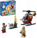 53-Piece LEGO City Great Vehicles Fire Helicopter Building Set (60318) $6 and more