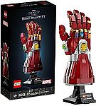 LEGO Marvel Nano Gauntlet, Iron Man Model with Infinity Stones, 76223 $49 & more