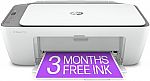 HP DeskJet 2755e Wireless Color All-in-One Printer $39