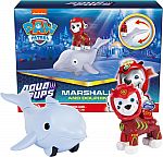 Paw Patrol Aqua Pups Marshall & Dolphin Action Figure Set $1.99