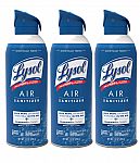 3-Pack 10-Oz Lysol Air Sanitizer Spray $11.78