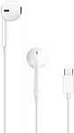 Apple EarPods Headphones with USB-C Plug $16.99