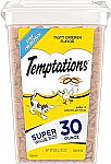 30 oz TEMPTATIONS Classic Crunchy and Soft Cat Treats $5.50