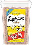16 oz TEMPTATIONS Classic Crunchy and Soft Cat Treats Tasty Chicken Flavor $2.67 and more