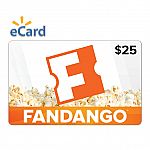 Walmart - 20% off select gift cards (Vudu, Fandango, Bloomin, and more)