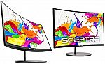 Sceptre Curved 27" R1500 Gaming Monitor & Curved 24" Gaming Monitor $198.94