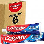 6-Ct 6 Ounce Colgate Cavity Protection Toothpaste $8.86