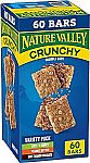 Nature Valley Crunchy Value Pack 30 Count (60 Bars) $8.97