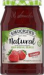 Smucker's Natural Strawberry Fruit Spread 17oz, Pack of 8 $3.87