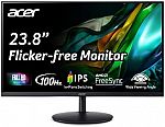Acer SH242Y Ebmihx 23.8" FHD Ultra-Thin Monitor $54.99