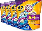 168 Count Arm & Hammer Plus Odor Blasters 5in1 Laundry Detergent Power Paks $19