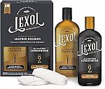 Lexol Leather Care Kit Conditioner and Cleaner 16.9 oz Bottles + 2 Sponges $13.67 and more