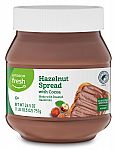 26.5oz Amazon Fresh Hazelnut Spread with Cocoa $3.49