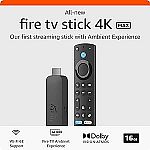 All-new Amazon Fire TV Stick 4K Max streaming device $29.99 (YMMV)