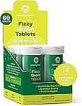 60-Ct Amazing Grass Fizzy Green Tablets Superfood Lemon Lime $8