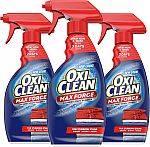 Amazon - Get $15 Credit with $50 select Purchase: 3-Ct 12-Oz OxiClean Spray $9 and more