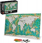 LEGO Art World Map Building Set 31203 $249.99
