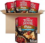 4 Boxes Town House Pita Crackers Oven Baked Crackers (9.5oz Box) $10.47