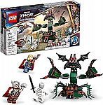 LEGO Marvel Attack on New Asgard, Thor Buildable Toy 76207 $12
