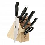 ZWILLING FOUR STAR 8-pc, Knife block set $199 + Free Gift (up to $59)