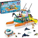 LEGO Friends Sea Rescue Boat 41734 Building Toy Set $38 and more