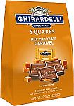 15.96 oz GHIRARDELLI Milk Chocolate Squares with Caramel Filling $9 and more
