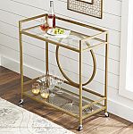 Better Homes & Gardens Metal & Glass Bar Cart $48