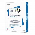 1 Ream Hammermill Copy Plus 8.5" x 11" Copy Paper $3.99