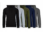 3-Pack Men's Fleece-Lined Pullover Fashion Hoodies $17 and more