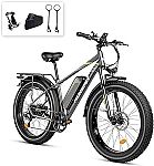 Mukkpet Suburban 750W 26" Electric Mountain Bike $275