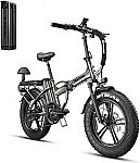 Rattan 750W 48V Foldable 13 AH Electric 2 Seater Bike + Extra 20Ah Battery $411