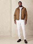Banana Republic Factory - 50-70% Off + Extra 20% Off: Flight Jacket $48 and more