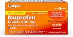 100 Count Amazon Basic Care Ibuprofen Tablets, 200 mg $1.66
