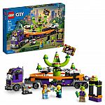 LEGO City Space Ride Amusement Truck Toy, 60813 $15.50 and more