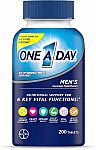 200-Count One-A-Day Men's Complete Multivitamin Supplement + $3.60 Amazon Credit $11.37